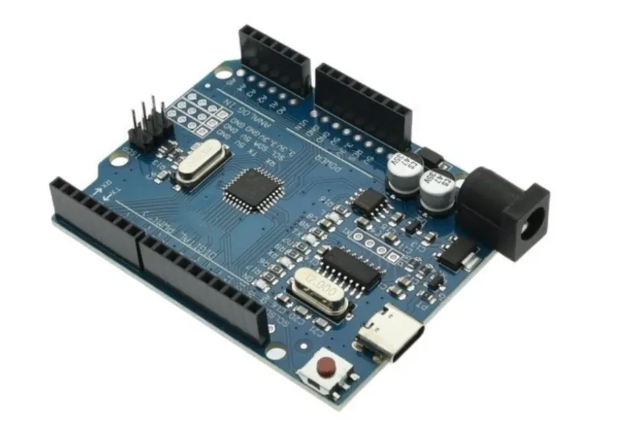 Arduino UNO R3 συμβατό USB-C incl. καλώδιο και header pins.