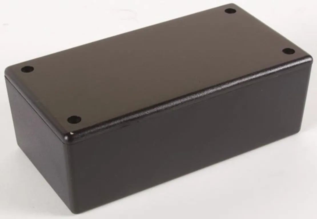 Πλαστικό Περίβλημα - Μαύρο 130 x 70 x 45mm