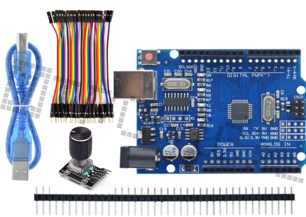 Starter Kit για Arduino με Rotary Encoder & 40-Delige Dupont Kabelset