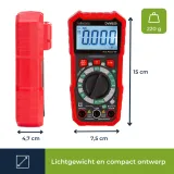 Ψηφιακό πολύμετρο Velleman CAT III 600V – 3