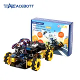 ACEBOTT ESP32 Ρομποτικό Αυτοκίνητο με κίνηση 4x4 mecanum | DIY | STEM – 1