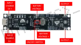 Θήκη μπαταρίας 18650 με Φορτιστή και module step-up 12V (USB-C) – 2