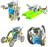 Εκπαιδευτικό κιτ ηλιακής ενέργειας Solar Robot 14 σε 1 – 4