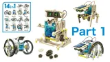 Εκπαιδευτικό κιτ ηλιακής ενέργειας Solar Robot 14 σε 1 – 6