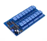 Μονάδα ρελέ 16 καναλιών 12V με optocoupler – 1