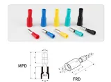Συλλογή Μονωμένων Ακροδεκτών Καλωδίων - FRD/MPD2-156 – 6