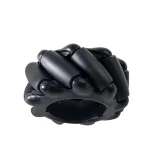 Mecanum Τροχός / Πανκατευθυντικός Τροχός - 60MM-K Μαύρο Σετ 4 τεμαχίων – 4