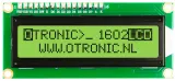 1602 LCD  πράσινο/κίτρινο backlight με  I2C προκολλημένο – 1