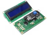1602 LCD  μπλε backlight με  I2C προκολλημένο – 2