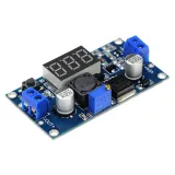 LM2596S Ρυθμιζόμενο Step-Down 4-40V -> 1.25-37V με ενσωματωμένη Οθόνη Βολτόμετρου – 1