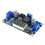 LM2596S Ρυθμιζόμενο Step-Down 4-40V -> 1.25-37V με ενσωματωμένη Οθόνη Βολτόμετρου – 3
