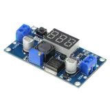 LM2596S Ρυθμιζόμενο Step-Down 4-40V -> 1.25-37V με ενσωματωμένη Οθόνη Βολτόμετρου – 6