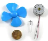 Σετ κινητήρα DC γεννήτριας ανέμου με έλικα 60 mm – 1