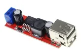 DC-DC Step-down με διπλή USB Θύρα (LM2596) -  από 6-40V σε 5V 3A – 2