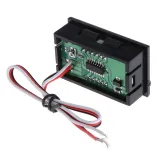 Βολτόμετρο 0-100V - Κόκκινο, 0.56 inch, 3 Καλώδια – 3