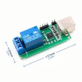 Μονάδα ρελέ USB 1 καναλιού 5V Υψηλής Ποιότητας – 6
