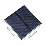 Μίνι ηλιακό πάνελ 70x70mm epoxy – 1