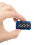 4-ψήφια οθόνη Κόκκινη TM1637 (7-segmenten per digit) – 3