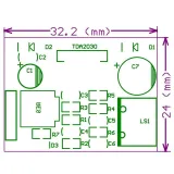 18 Watt μονοφωνικός ενισχυτής TDA2030 – 3