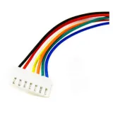 XH2.54mm 7Pin Μονόπλευρο 26AWG 20cm pigtail καλώδιο – 1