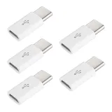 USB-C male προς Micro-USB female adapter λευκό – 4