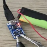 Φορτιστής μπαταρίας Lithium 18650 με Micro Usb 5V 1A  TP4056 – 2