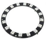Κυκλικό δαχτυλίδι 16-bit RGB LEDs WS2812b (Neopixel) – 1