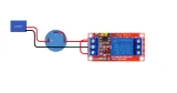 Κουμπί | on-off self lock | 5V LED Μπλε | RVS | 12mm – 2