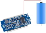 Τεστ χωρητικότητας μπαταρίας 1S 18650 Μονάδα Li-Ion – 3