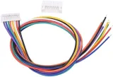 8 Pins Connector/Terminal καλώδιο, 1-πλευρικό - male, 26AWG 20cm, XH2.54mm – 3