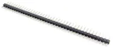Header 40 pins Male 2.54mm Μαύρο – 2