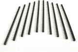2.54Mm 40 Pins Στρογγυλή Θηλυκή Υποδοχή Pin Header Strip 1X40p Μαύρο – 3