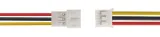 Σετ συνδέσμων pigtail Micro JST PH 3 pins male female – 2