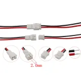 Σετ συνδέσμων pigtail Micro JST PH 2 ακίδων male female – 2