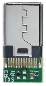 USB-C Αρσενική Υποδοχή Breakout board – 2