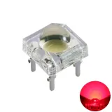 5mm Super Flux Piranha 4pin LED - Κόκκινο – 1