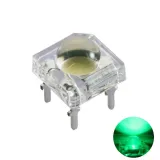 5mm Super Flux Piranha 4pin LED - Καθαρό Πράσινο – 3