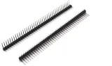 1X40pin 2,54 mm γωνιακή μονή σειρά ακίδων 90 μοιρών – 4