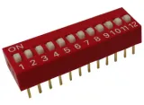 Διακόπτης DIP 12 Pins, 2.54mm – 1