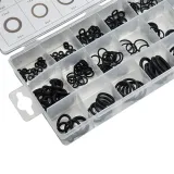 225 Τμχ Μαύρο NBR O Ring Seal Kit 15 Διαφορετικά Μεγέθη – 2