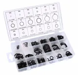 225 Τμχ Μαύρο NBR O Ring Seal Kit 15 Διαφορετικά Μεγέθη – 3