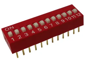 Διακόπτης DIP 12 Pins, 2.54mm