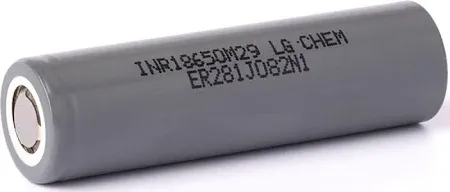 18650 επαναφορτιζόμενη μπαταρία 3.6V 2850Mah 10A