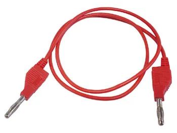 Velleman Καλώδιο μέτρησης με βύσματα μπανάνας 4mm Κόκκινο