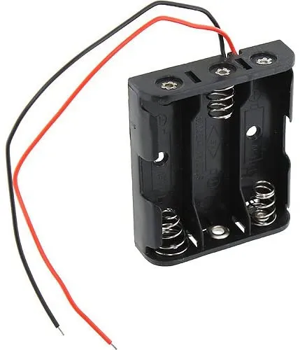 Θήκη μπαταριών 3x AA (4.5V)