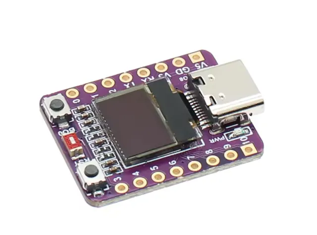 ESP32-C3 αναπτυξιακή πλακέτα με μίνι OLED οθόνη 0.42 inch midi
