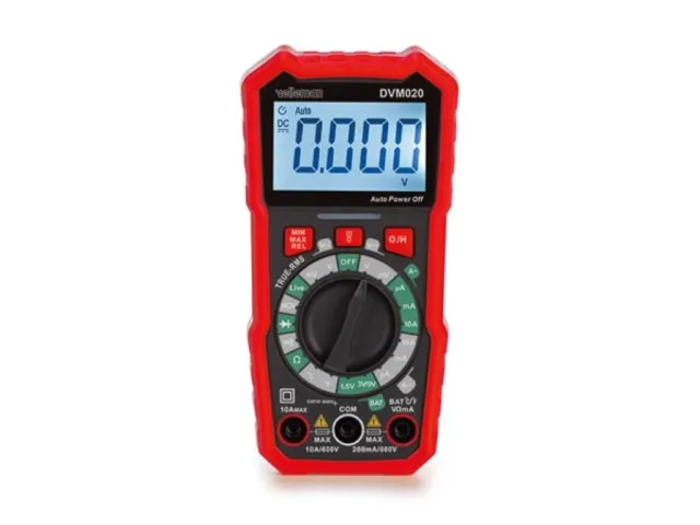 Ψηφιακό πολύμετρο Velleman CAT III 600V