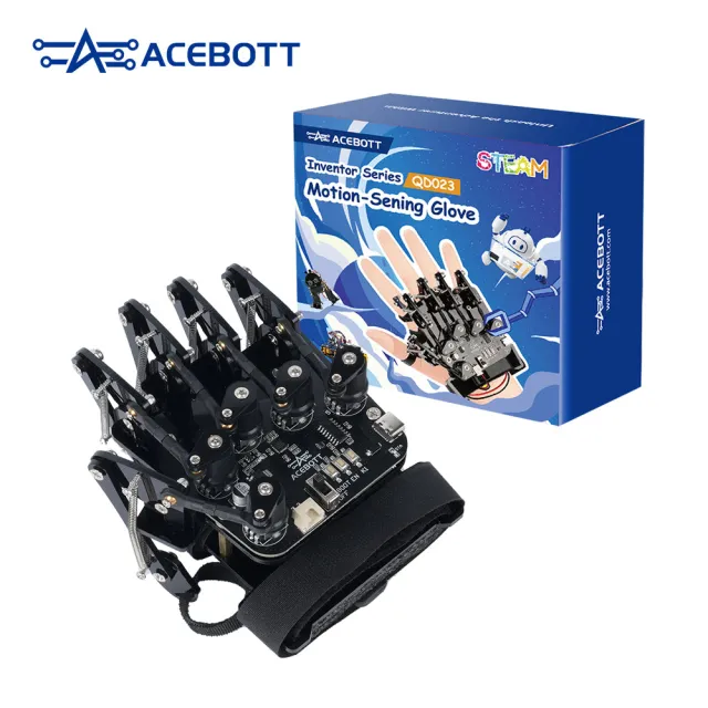 ACEBOTT Motion-Sensing Glove QD023 – Έλεγχος Ρομπότ με Χειρονομίες