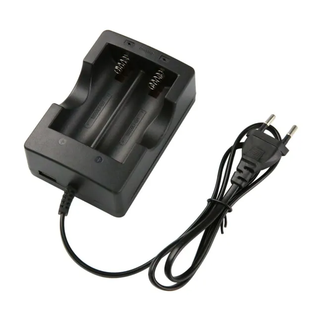 Φορτιστής για 2x 18650 μπαταρίες λιθίου 3.6V / 3.7V / 4.2V