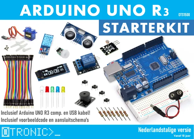 Arduino Starterkit UNO R3 στα ολλανδικά με δωρεάν ChatGPT